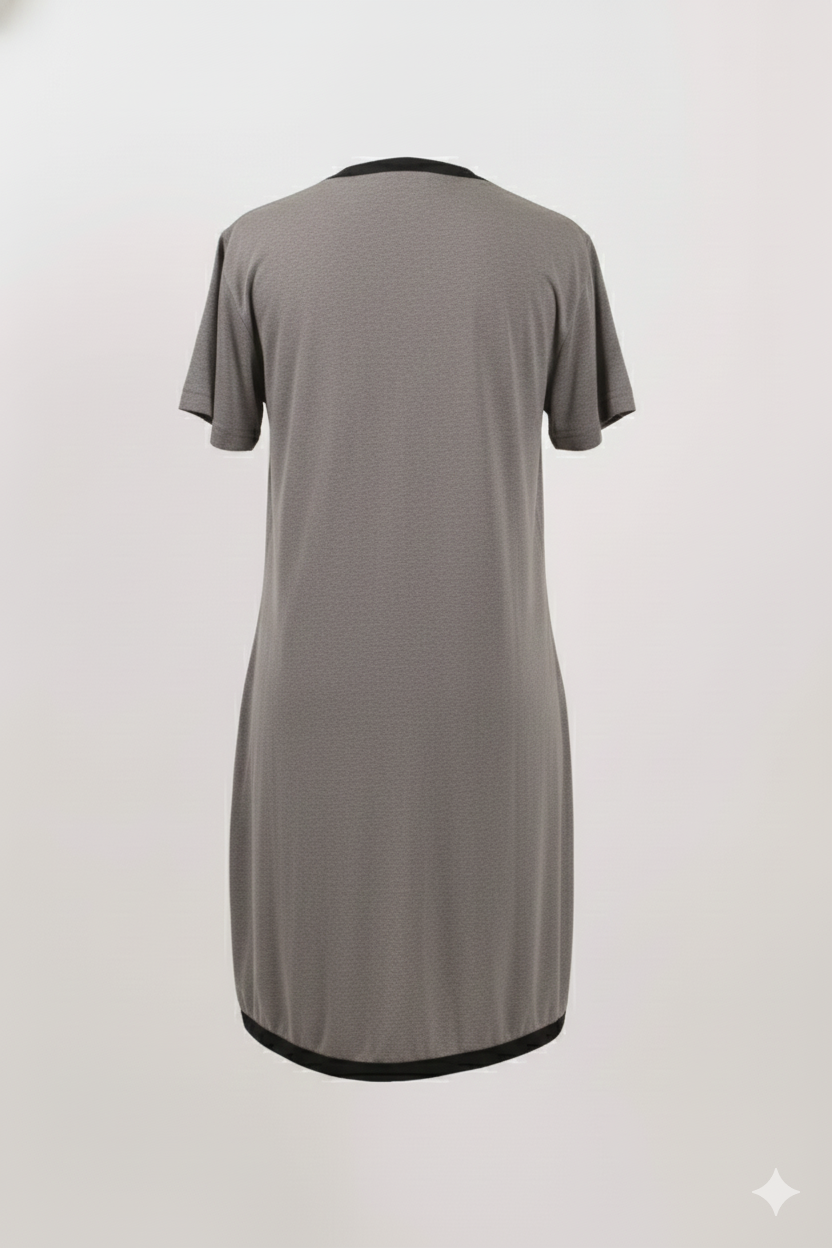 Button Front Sleepshirt