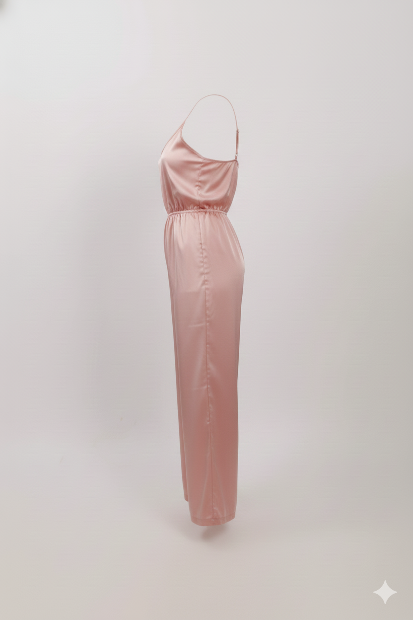 Satin Sleep Romper