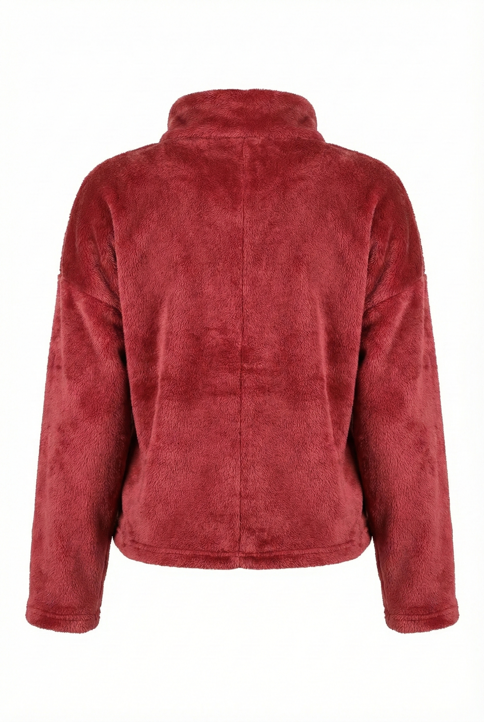 Half Zip Drop Shoulder Top