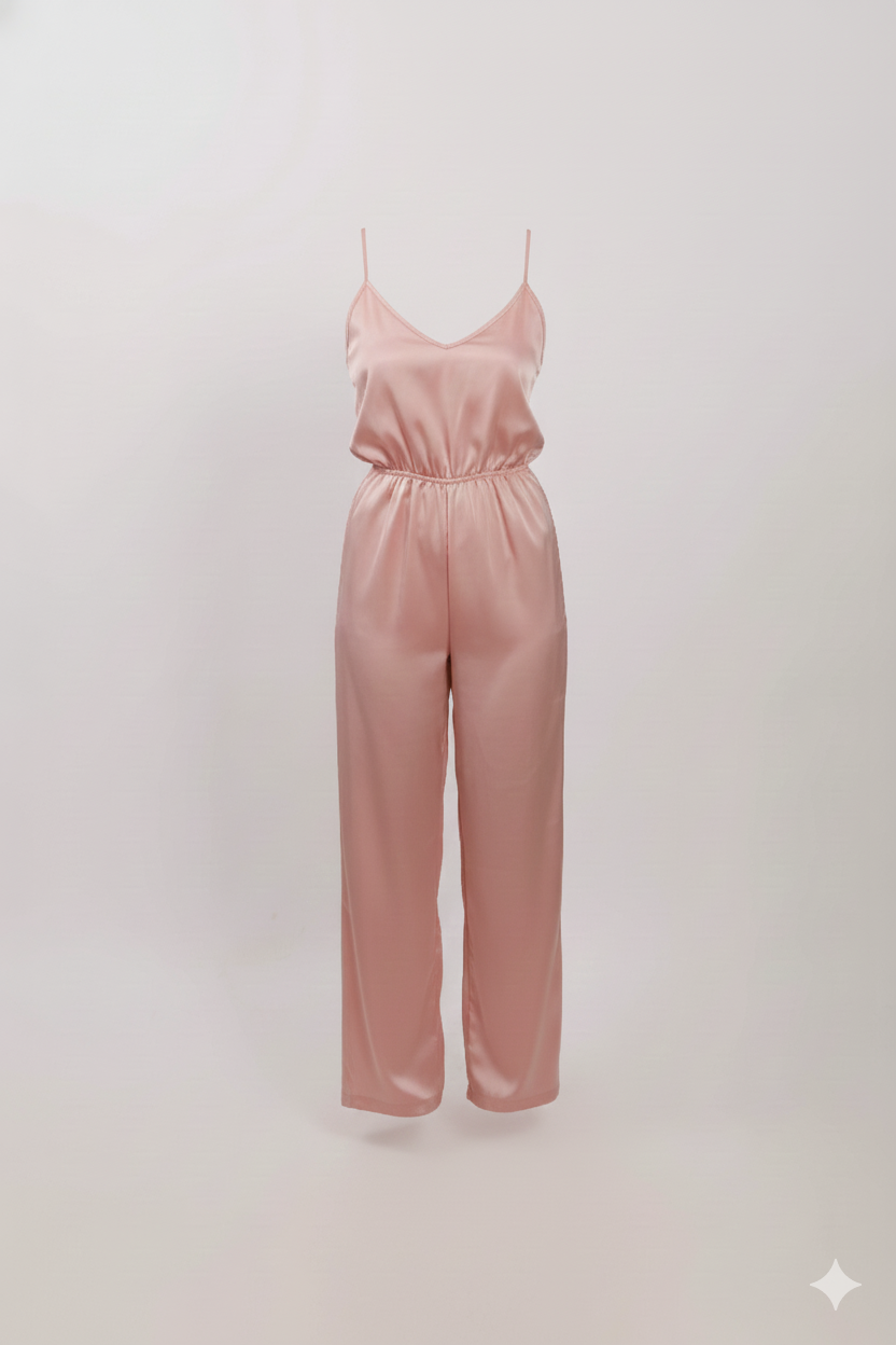 Satin Sleep Romper