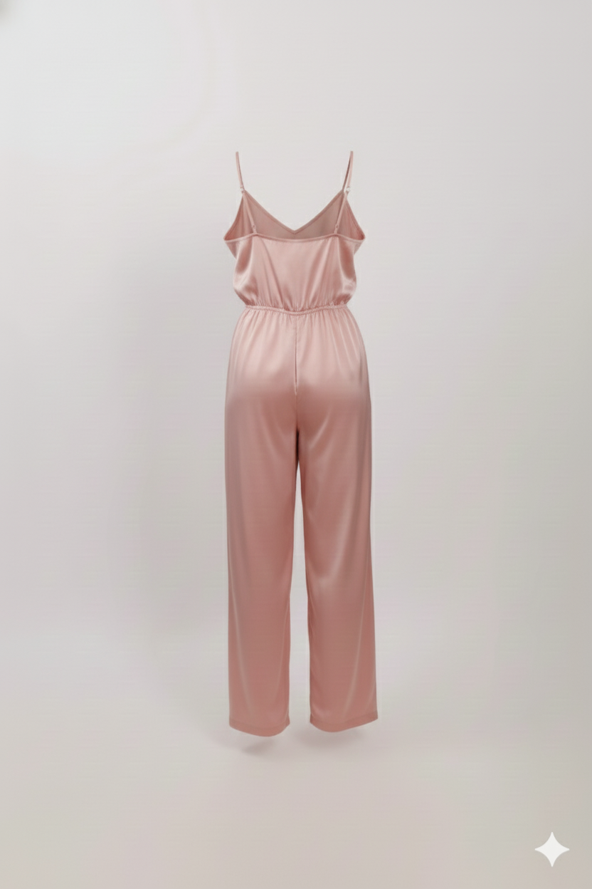 Satin Sleep Romper
