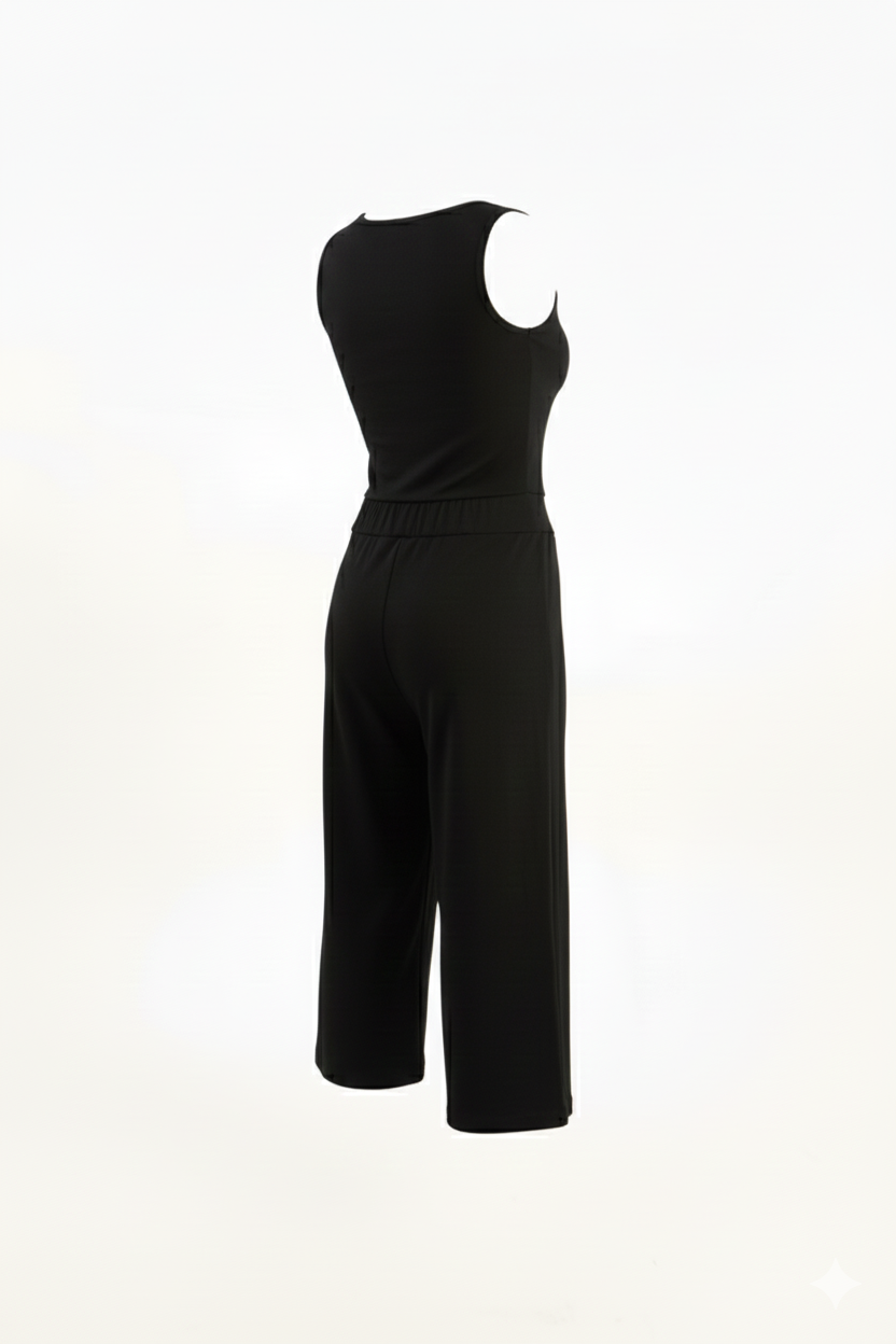 Button Front Ribbed Knit Top