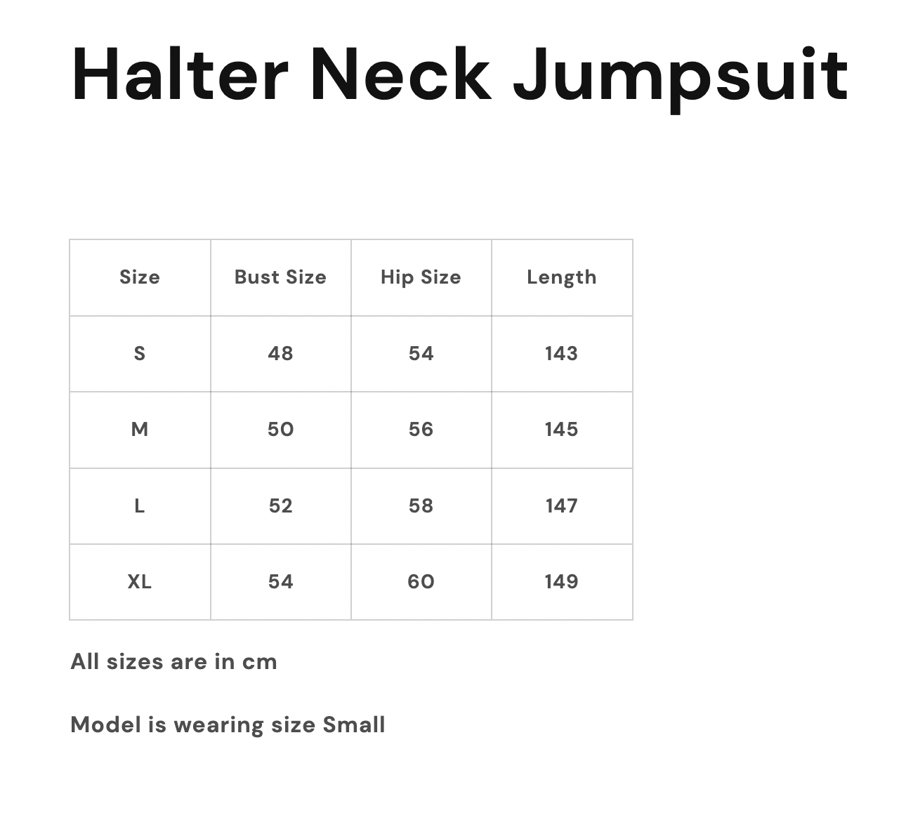 Halter Neck Jumpsuit