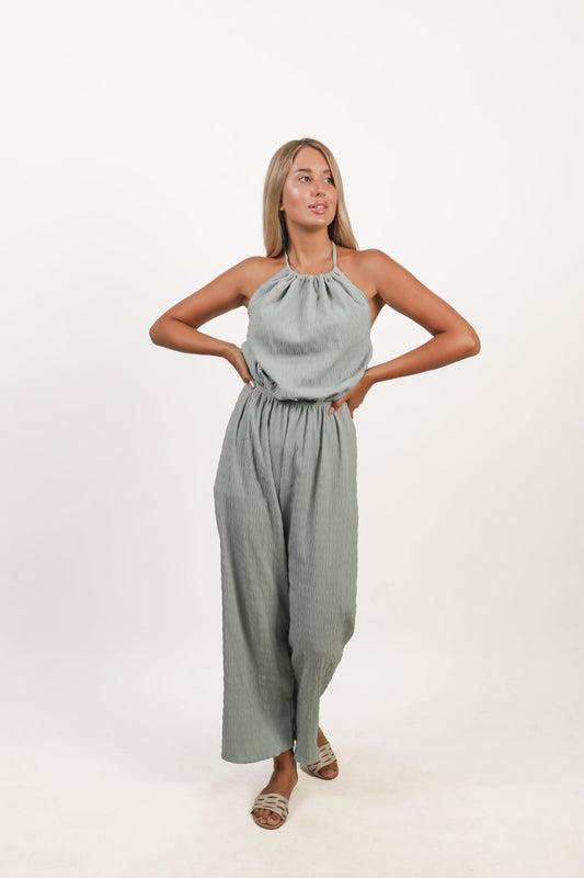 Halter Neck Jumpsuit