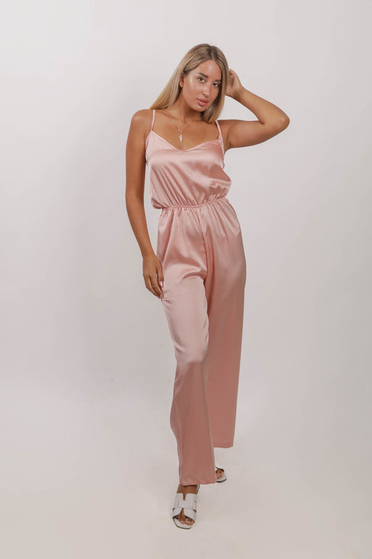 Satin Sleep Romper